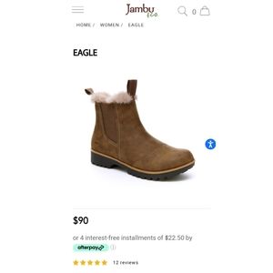 JBU water resistant boots